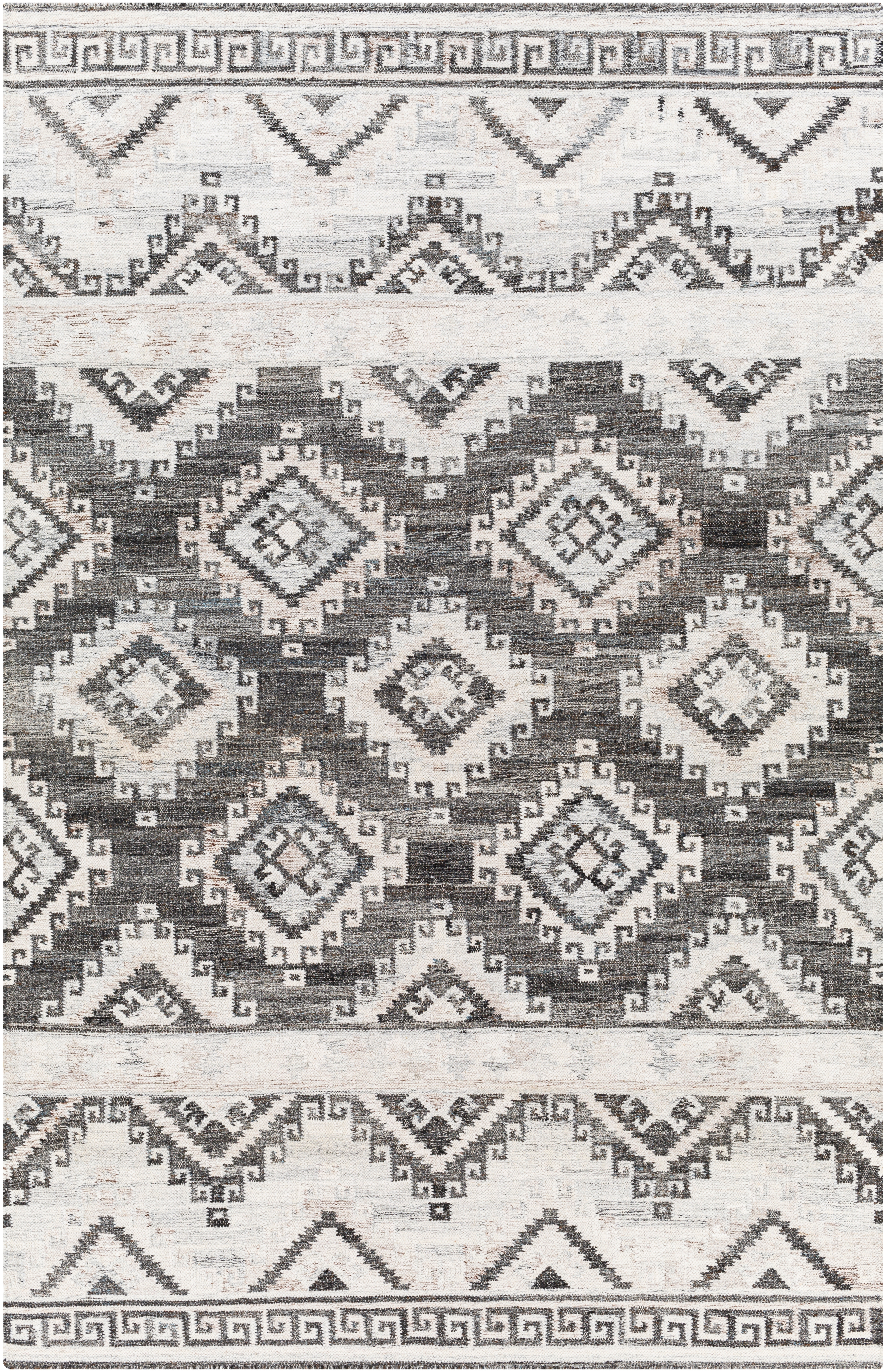 Alyssa Gray Indoor 5' x 7'6" Handmade Rug - Image 0