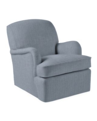 Miramar English Roll Arm Swivel Glider