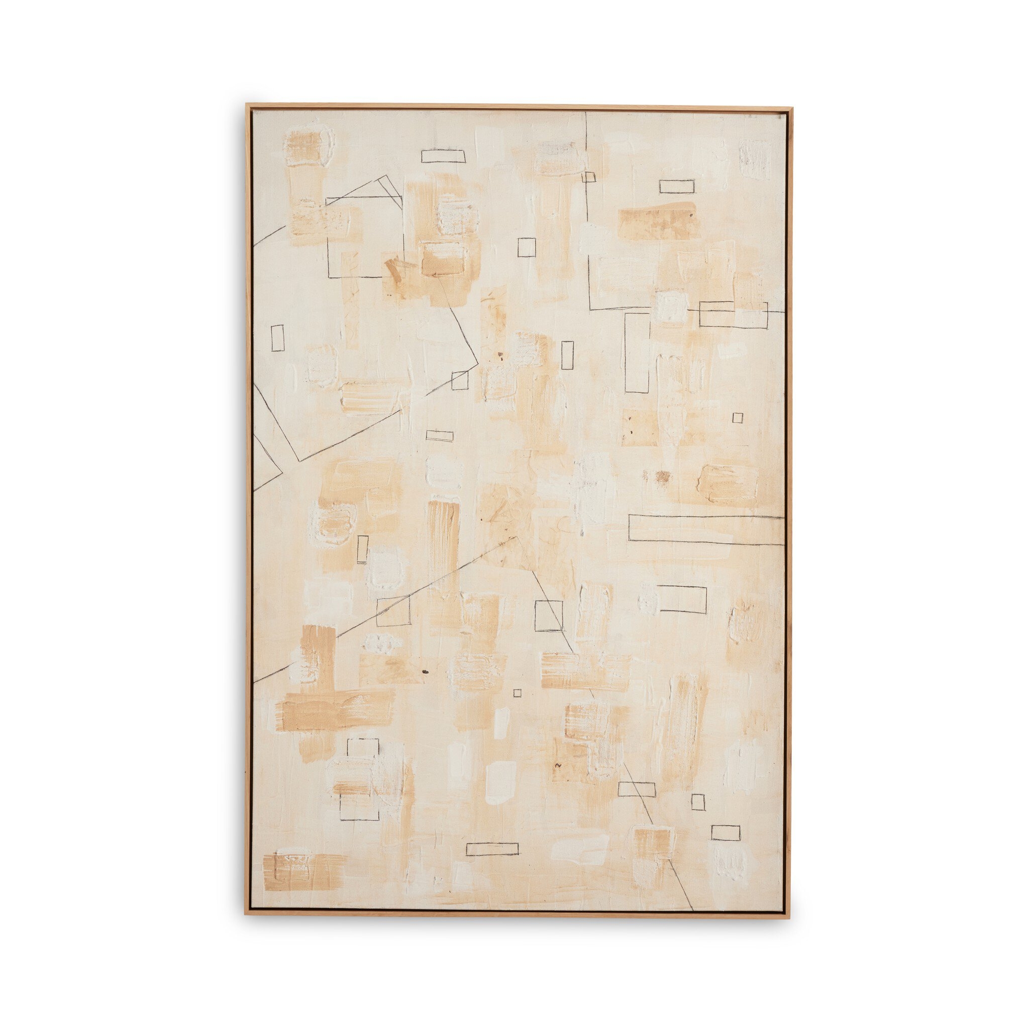 Untitled 003 by Jade Dacay - Vertical Grain White Oak Floater - Image 0