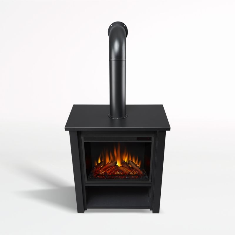 Halden Black Fireplace - Image 3