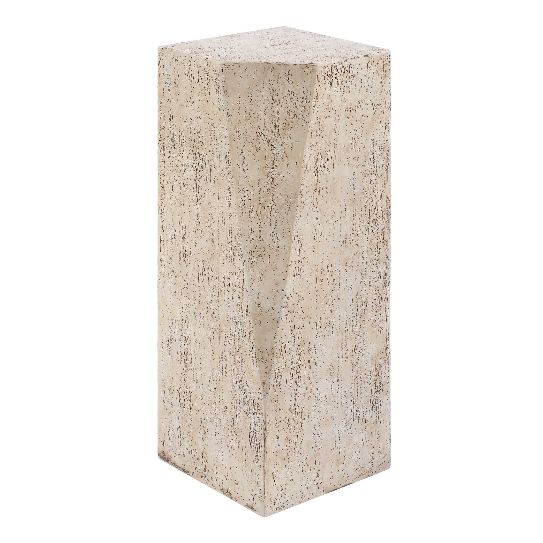 Leroy Concrete Outdoor Drink Table - Image 3