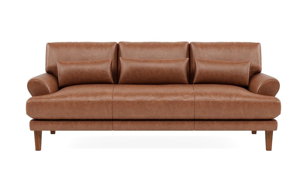 Maxwell Leather Loveseat by Apartment Therapy - Image 0