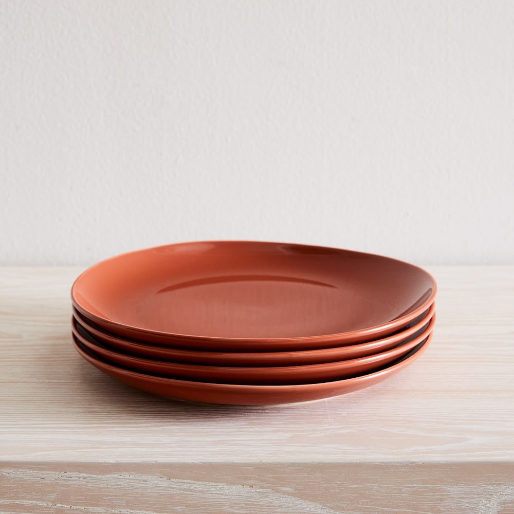 Organic Salad Plate, Terracotta, Set of 4 - Image 0
