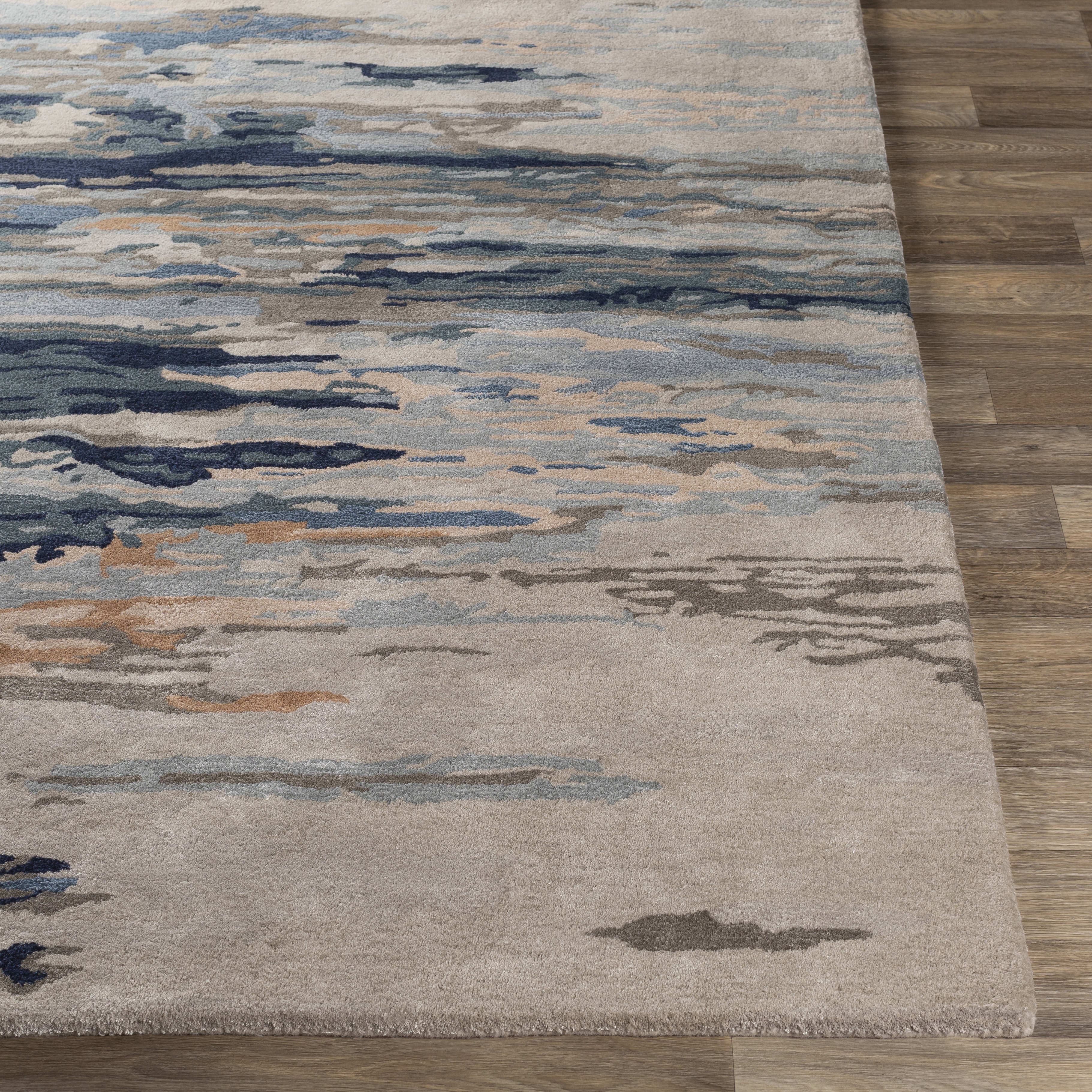 Kavita Beige Indoor 10' x 14' Handmade Rug - Image 2