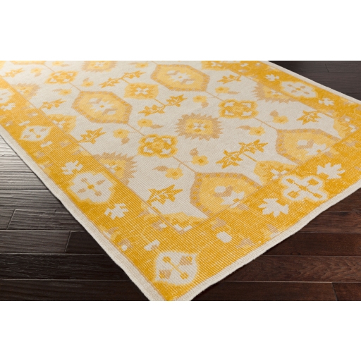 Pazar Beige Indoor 5'6" x 8'6" Handmade Rug - Image 1