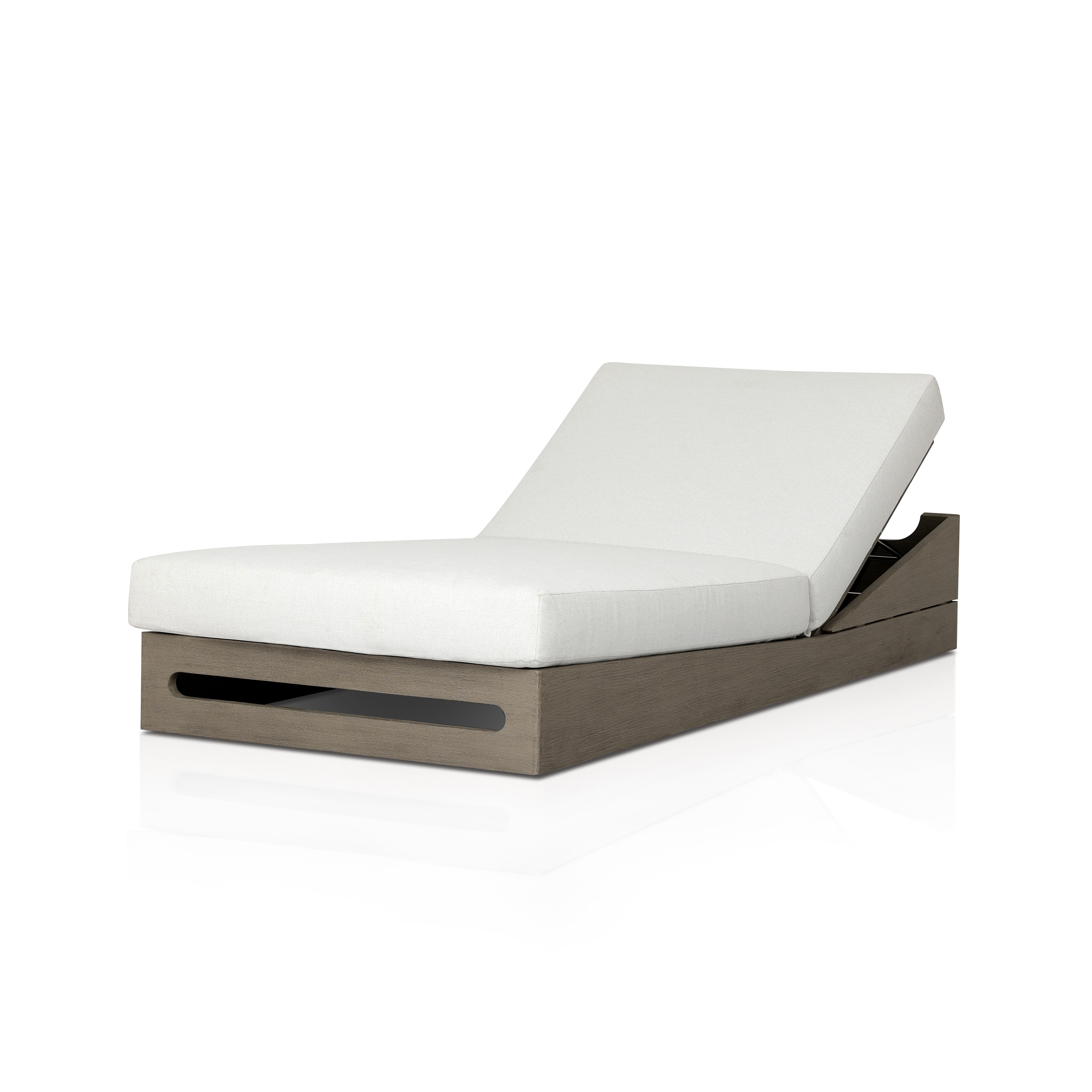 V Outdoor Chaise Lounge - Alessi Linen - Image 0