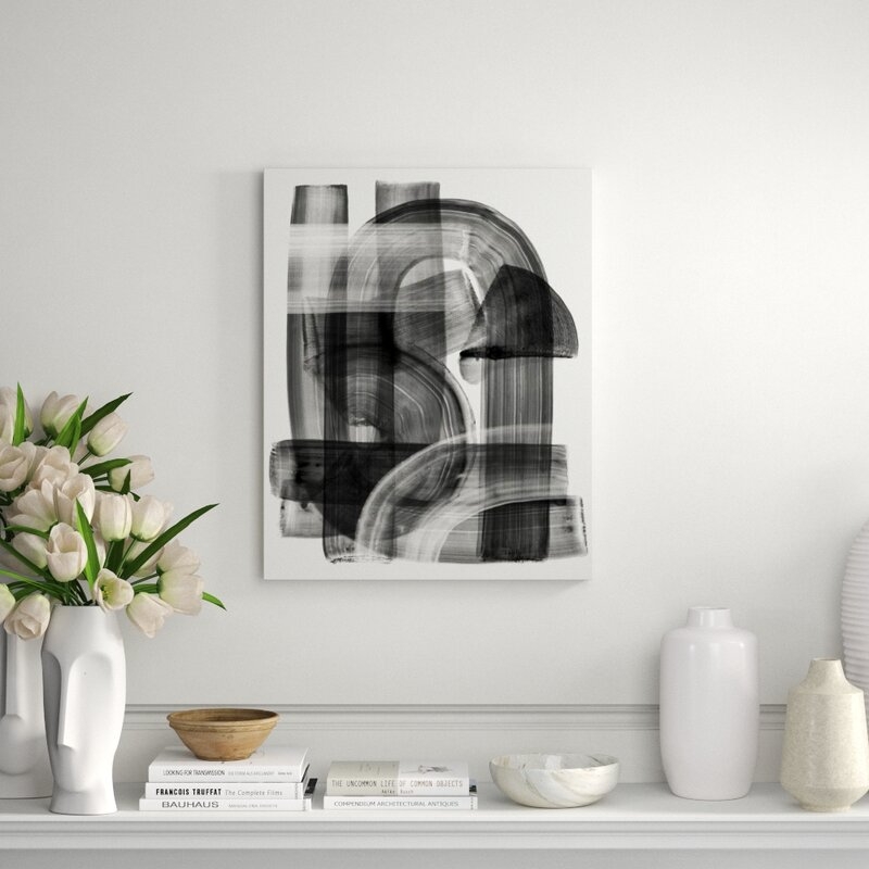 Chelsea Art Studio Stroke Layering in Black lII by Guseul Park - Painting - Image 0