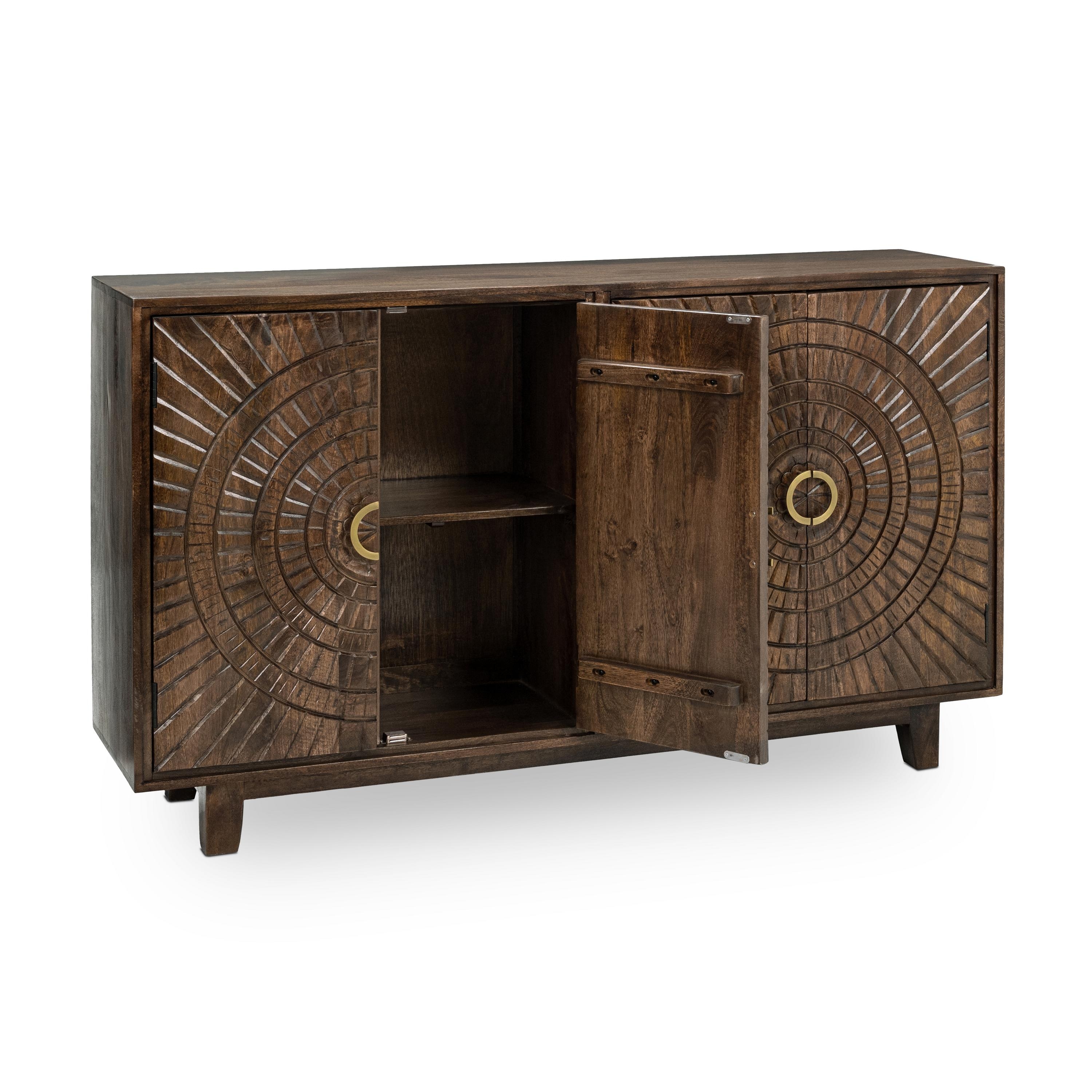 Vivienne 4Dr Buffet Brown - Image 2
