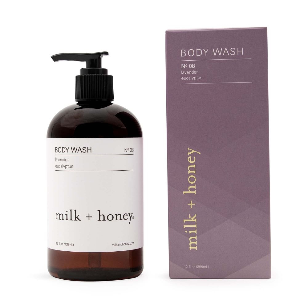 Body Wash, No. 08, Lavender & Eucalyptus, 12 oz. - Image 0