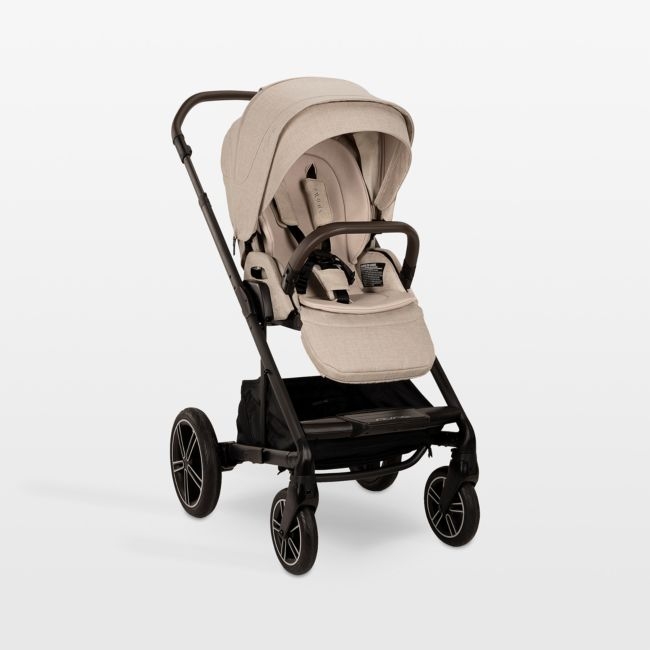 Nuna ® MIXX ™ next Biscotti Brown Compact Foldable Baby Stroller - Image 0