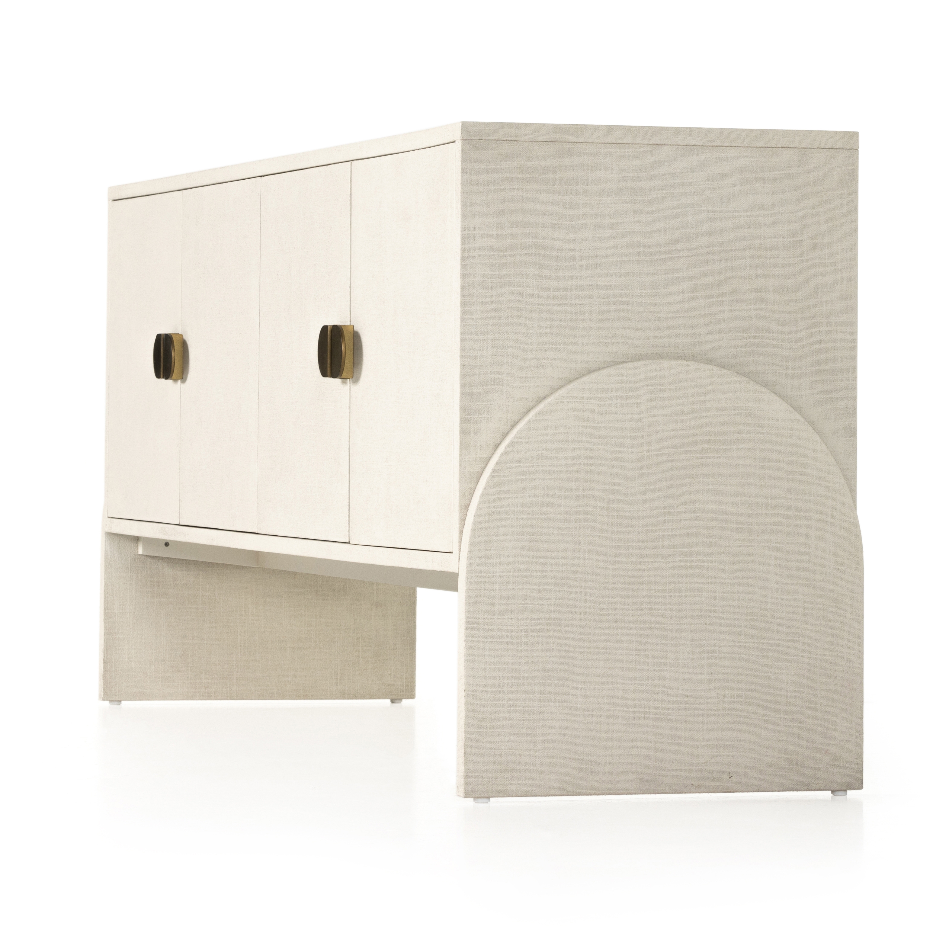 Cressida Sideboard - Ivory Painted Linen - Image 2