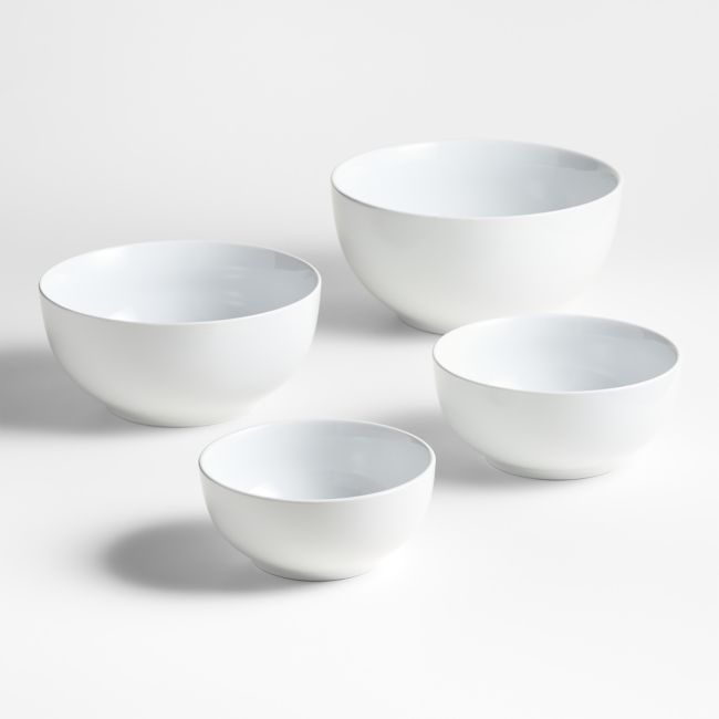Aspen Coupe Mixing and Serving Bowls, Set of 4 - Image 0