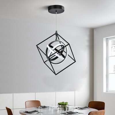 Demeo 3 - Light Unique Square / Rectangle LED Chandelier - Image 0