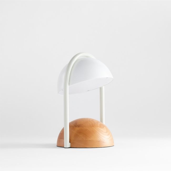 Kids White Shroom Table Lamp - Image 0
