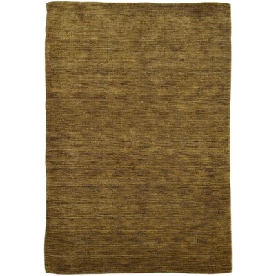 One-of-a-Kind Hand-Knotted 5' x 8' Wool Area Rug in Brown - Image 0