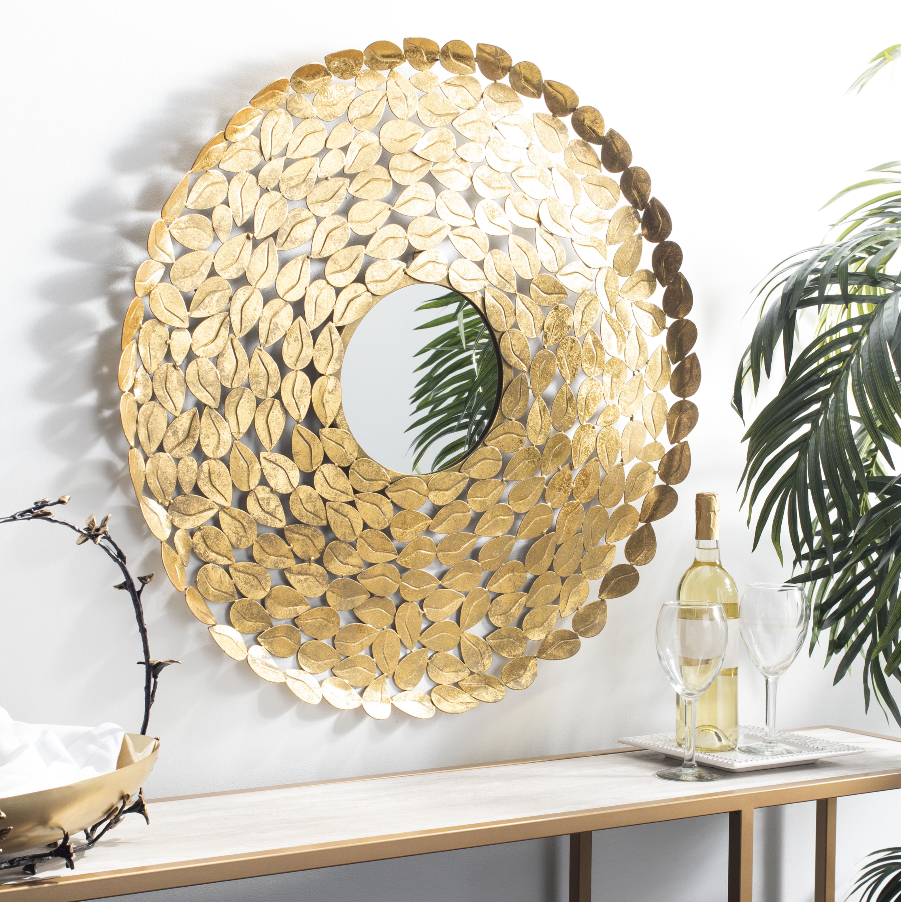 Bliss Mirror - Gold Foil - Safavieh - Image 4