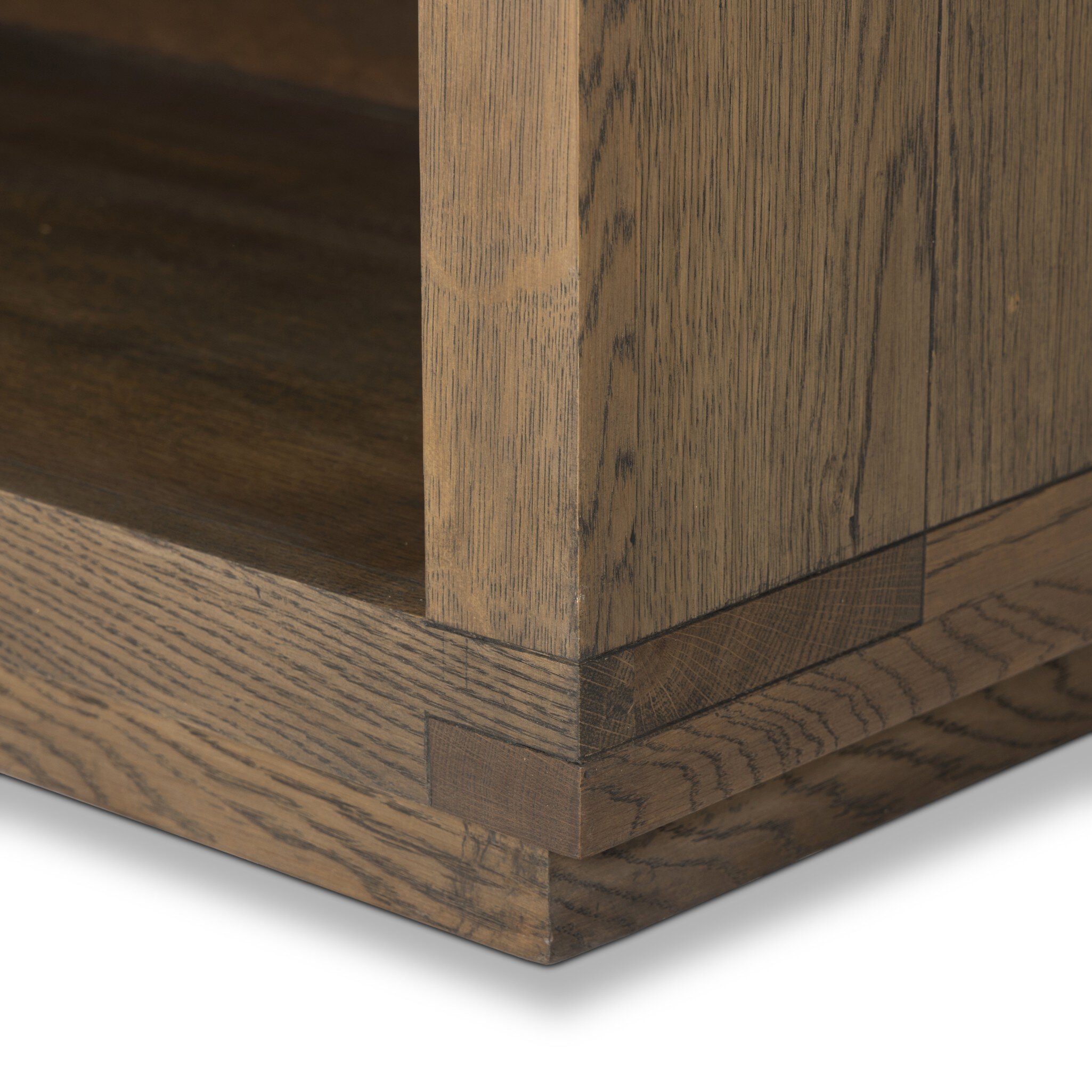 Warby Nightstand - Worn Oak Veneer - Image 8