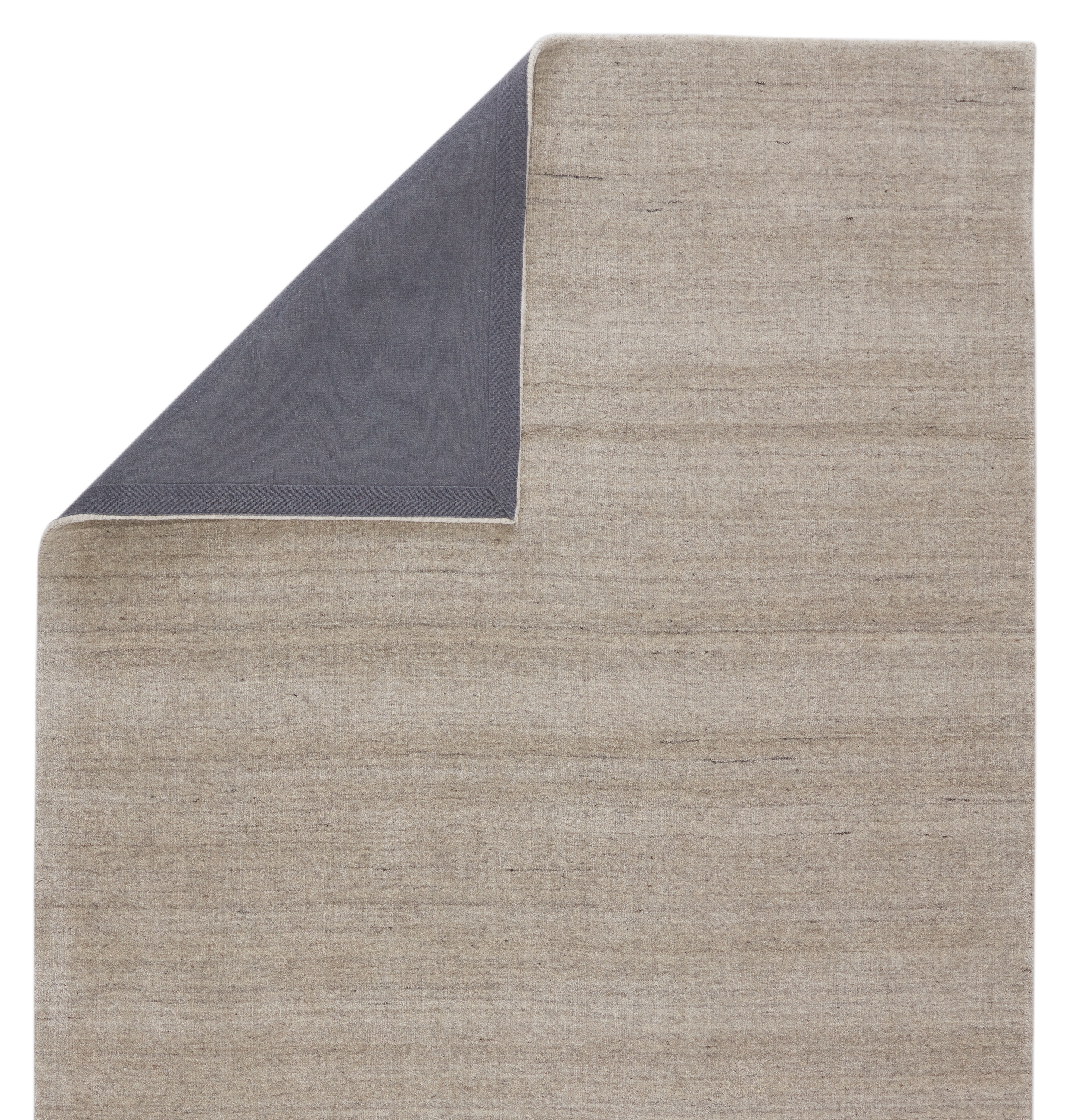 Oplyse Handmade Stripe Gray/ Silver Area Rug (5' X 8') - Image 2