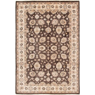One-of-a-Kind Kali Hand-Knotted Brown/Beige 7'1" x 10'5" Wool Area Rug - Image 0