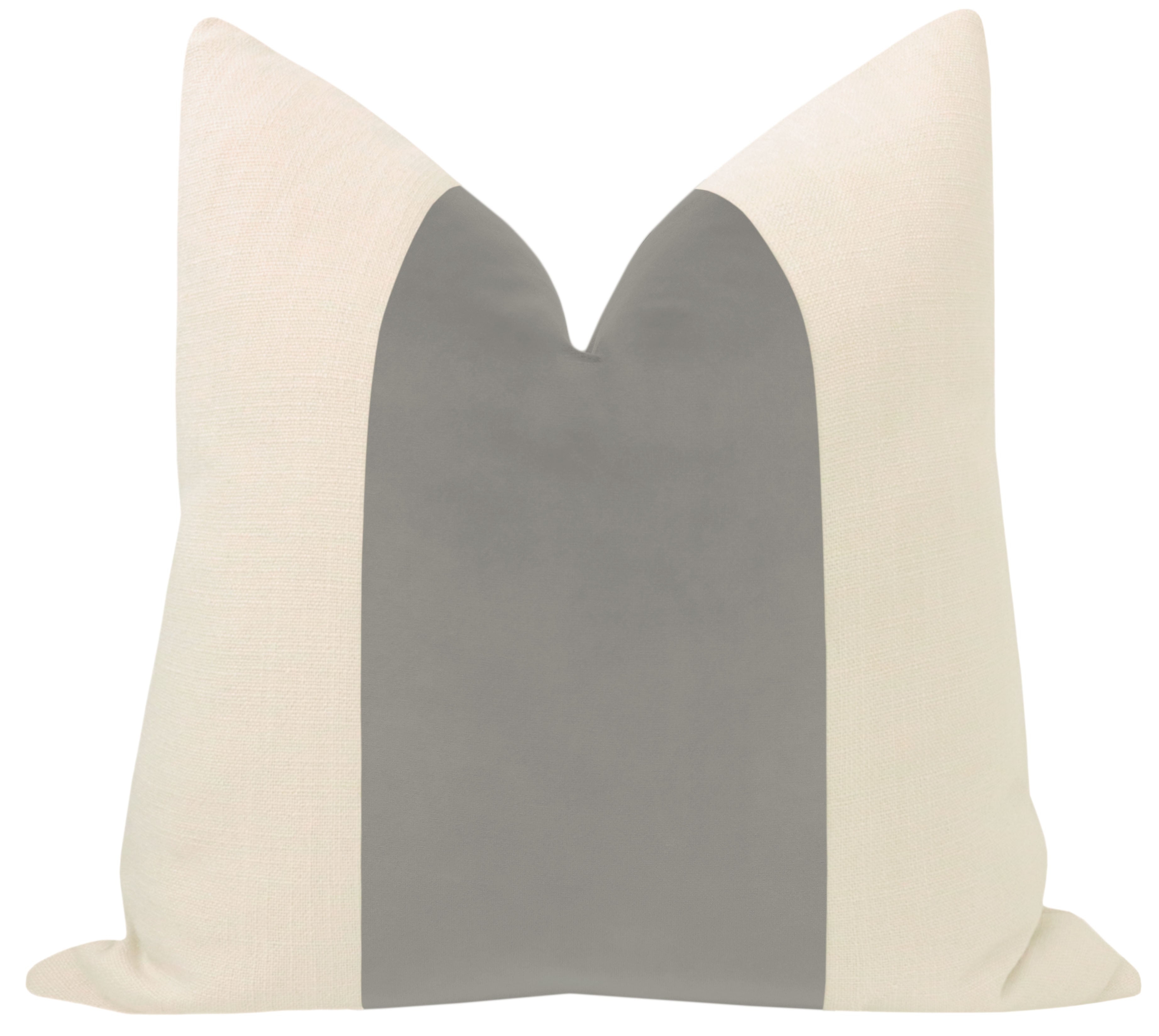 PANEL :: SIGNATURE VELVET // DOVE GREY - 20" X 20" - Image 0