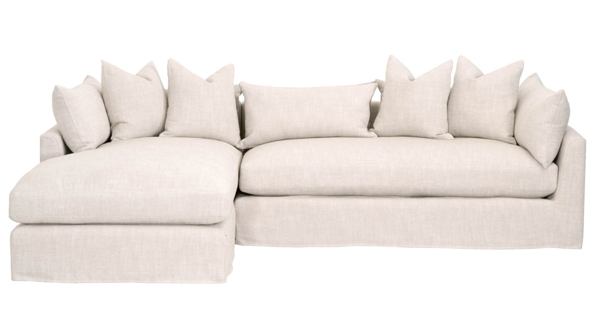 Parque Slipcover Sectional Sofa - Image 1
