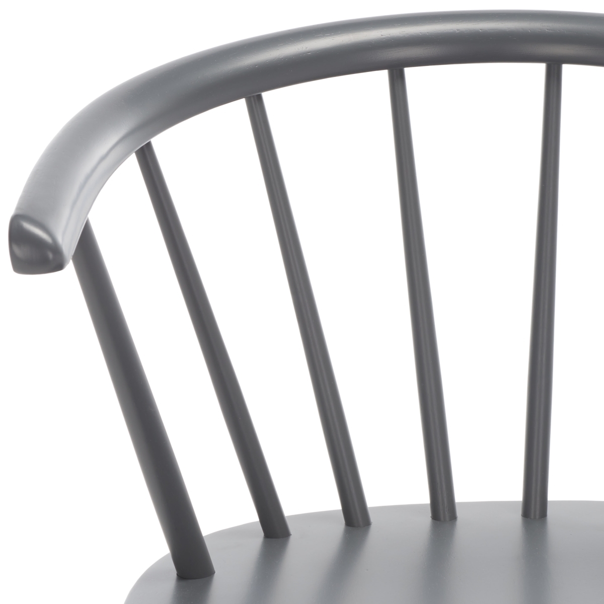 Blanchard Bar Stool - Grey - Safavieh - Image 2