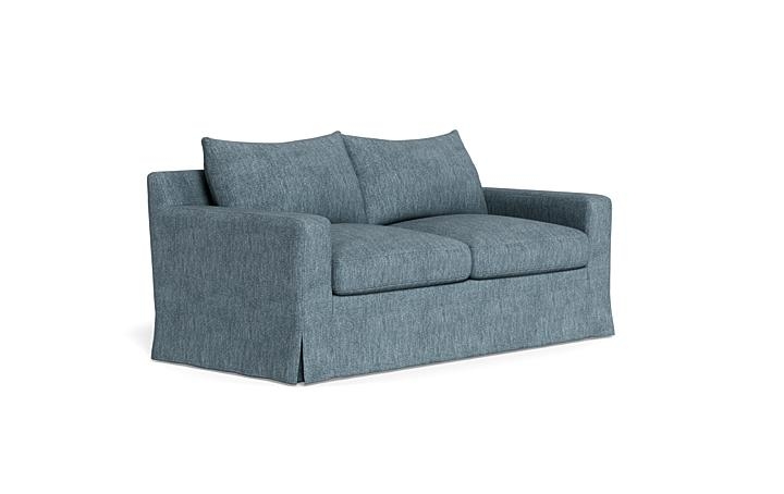 Sloan Slipcovered Loveseat - Image 1