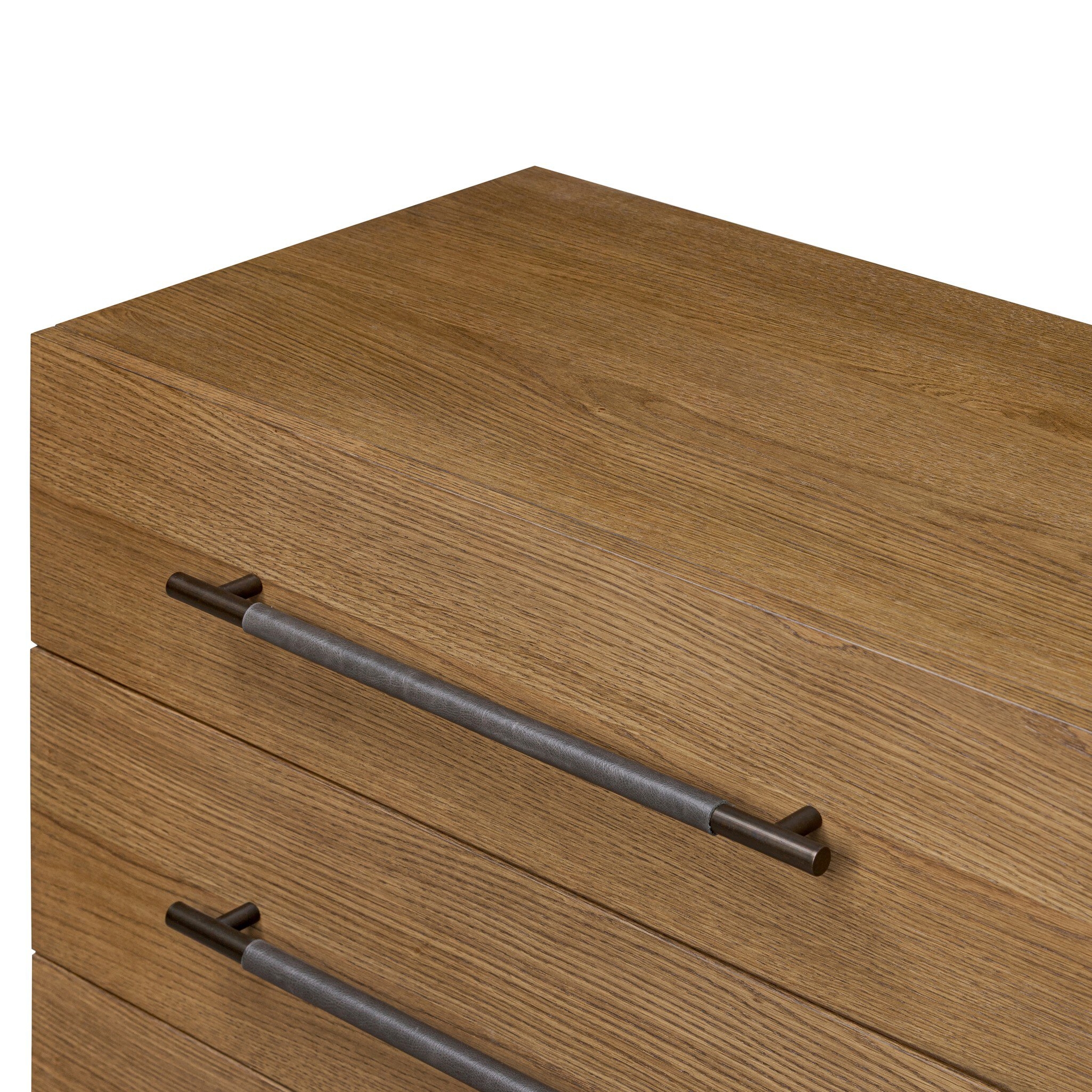 Rosedale 6 Drawer Dresser - Amber Oak Veneer - Image 5