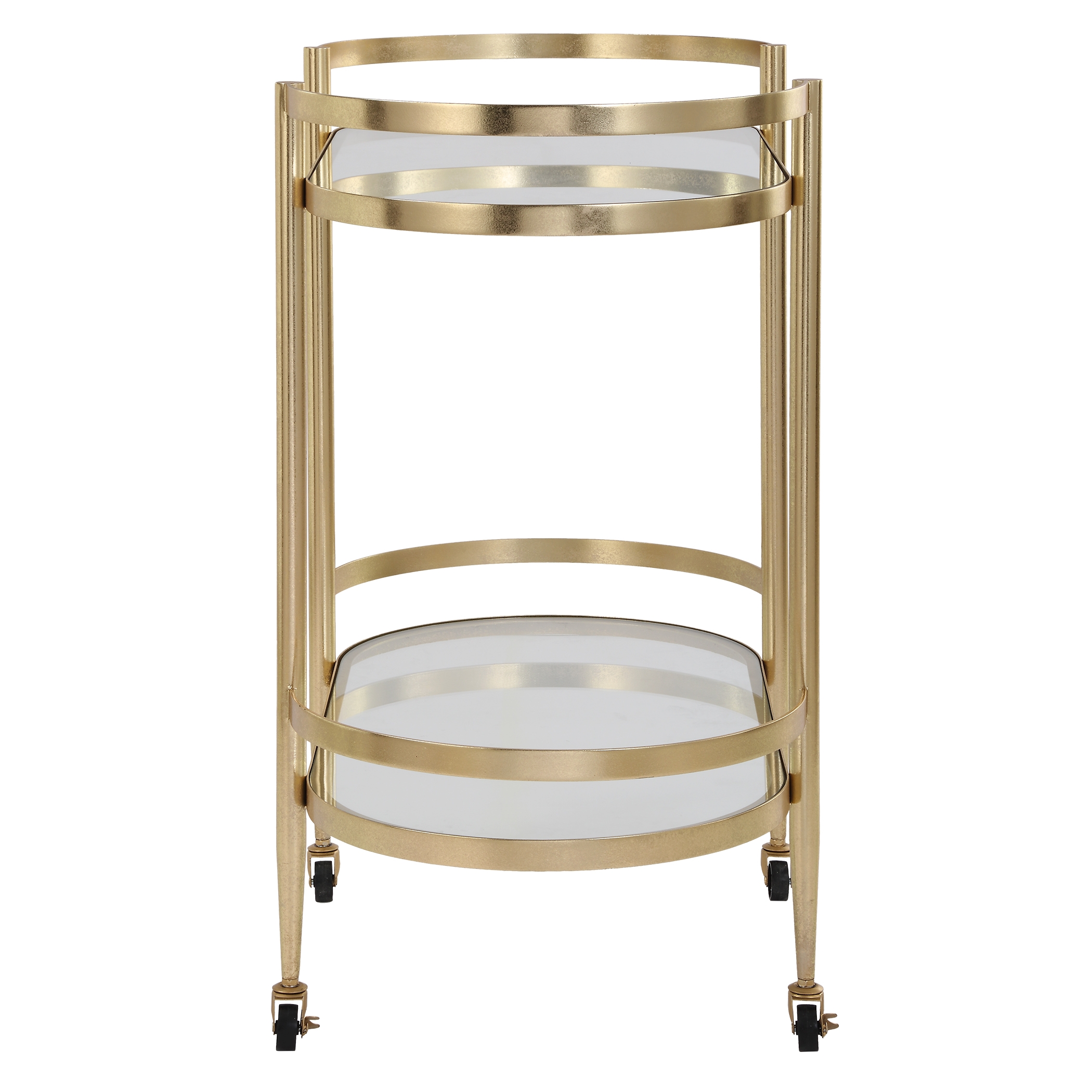 Isabelle Gold Bar Cart - Image 4