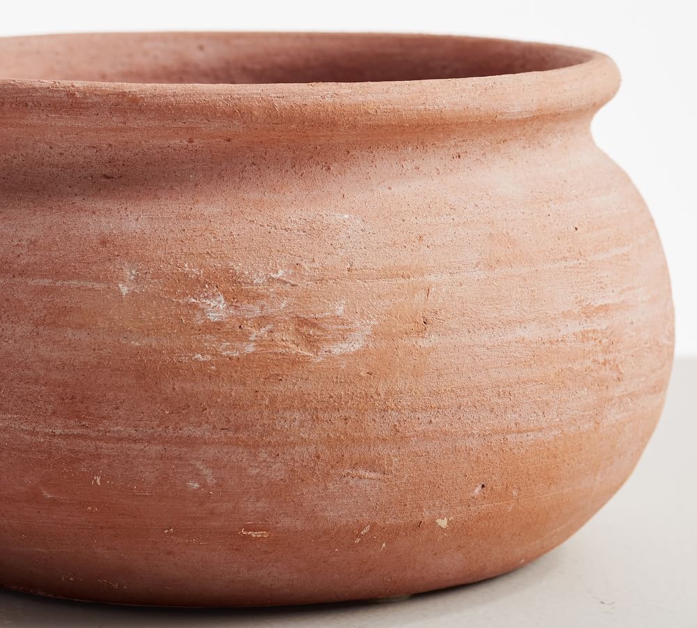 Terracotta Vases, Small Cachepot, Terracotta - Image 1