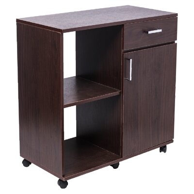Mobile Printer Stand With Storage Office File Cabinet - Image 0