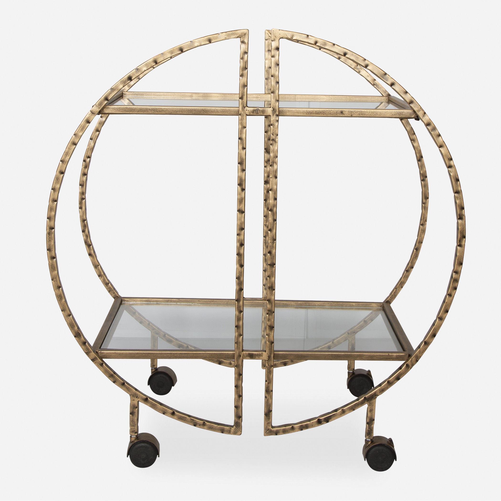 Zelina Gold Bar Cart - Image 0