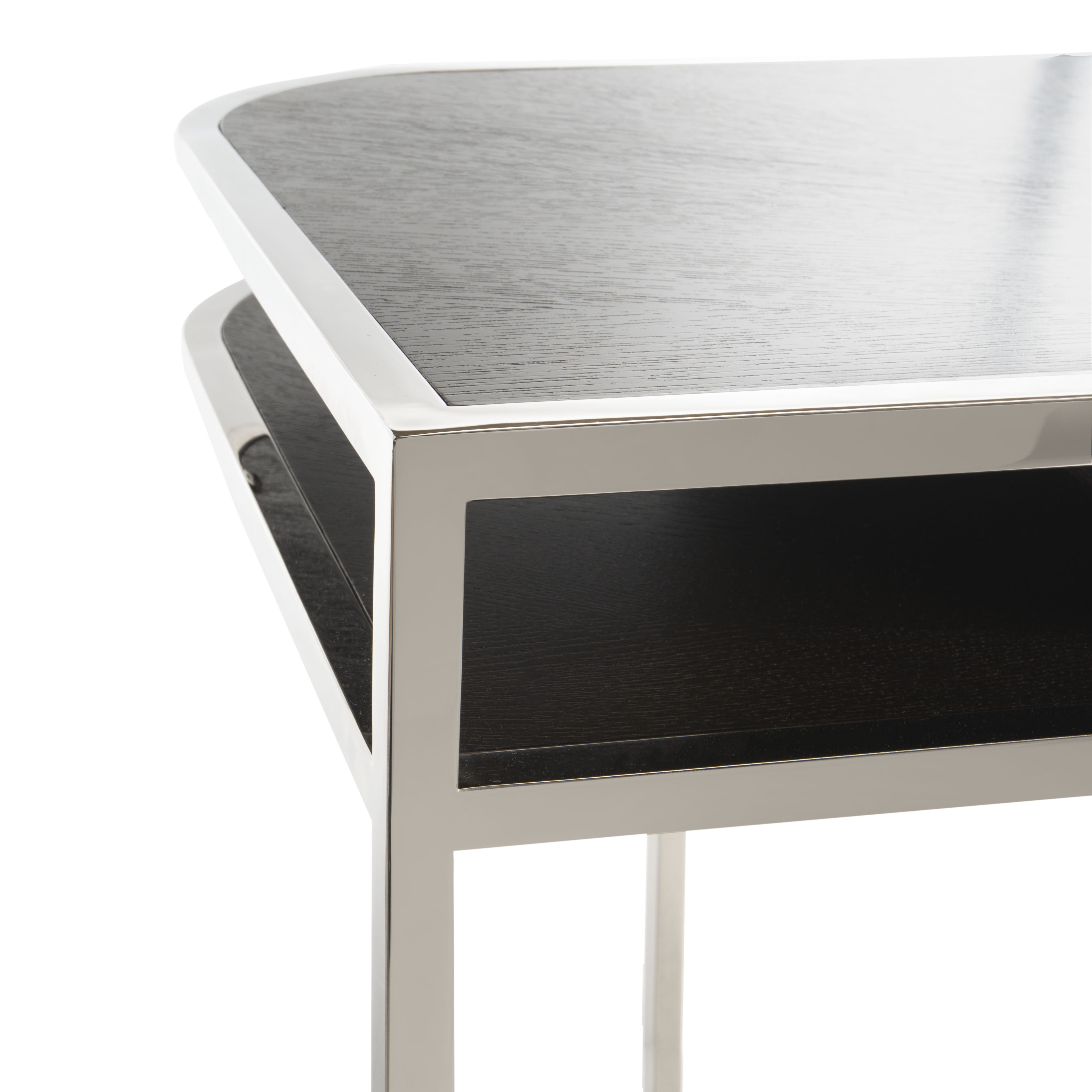 Julian Desk - Espresso/Steel - Safavieh - Image 5