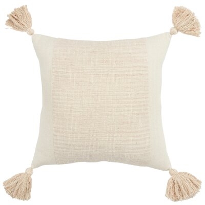 Square Cotton Pillow Cover & Insert - Image 0