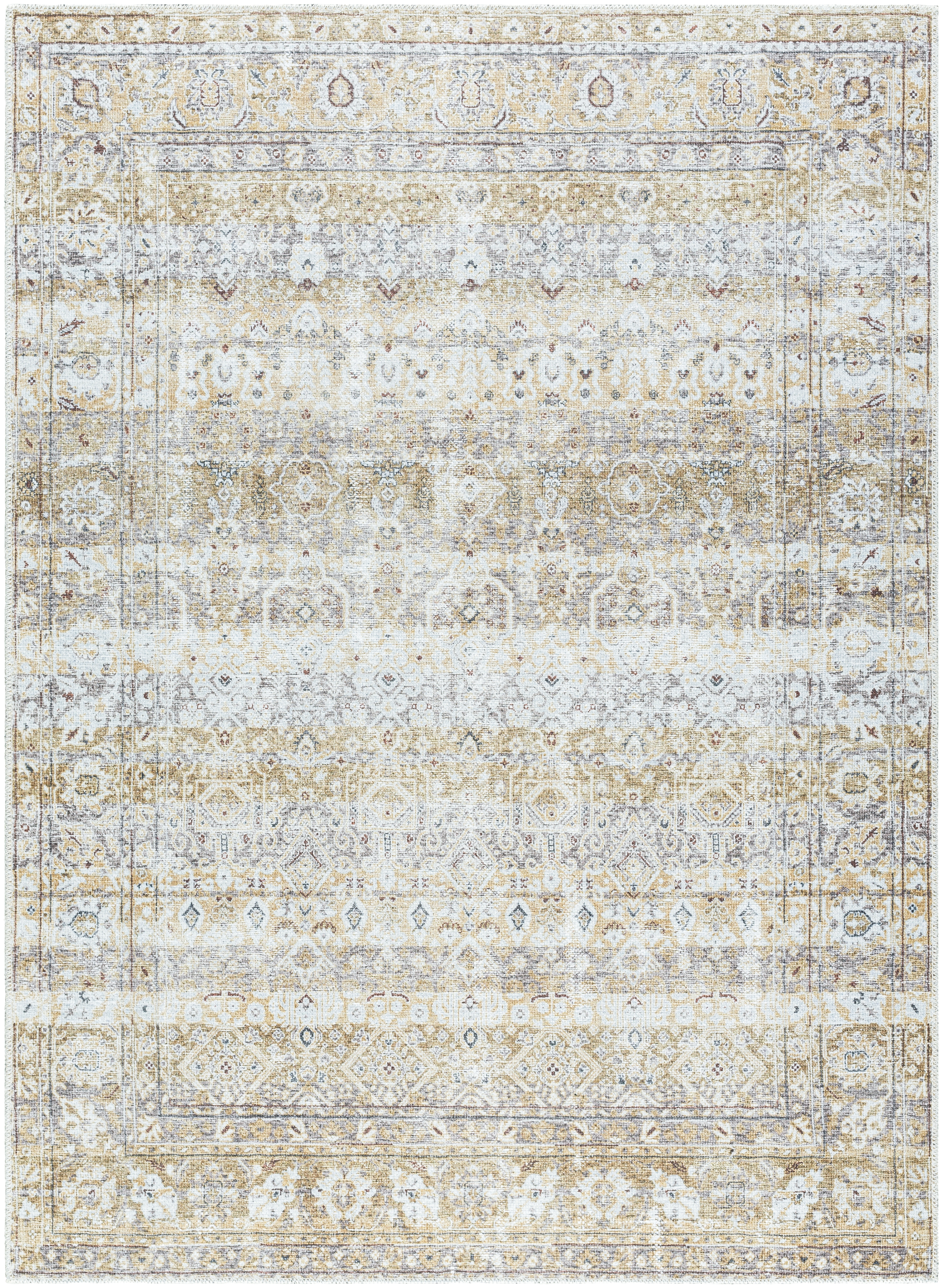 Amelie Beige Indoor 8'10" x 12' Machine Woven Rug - Image 0