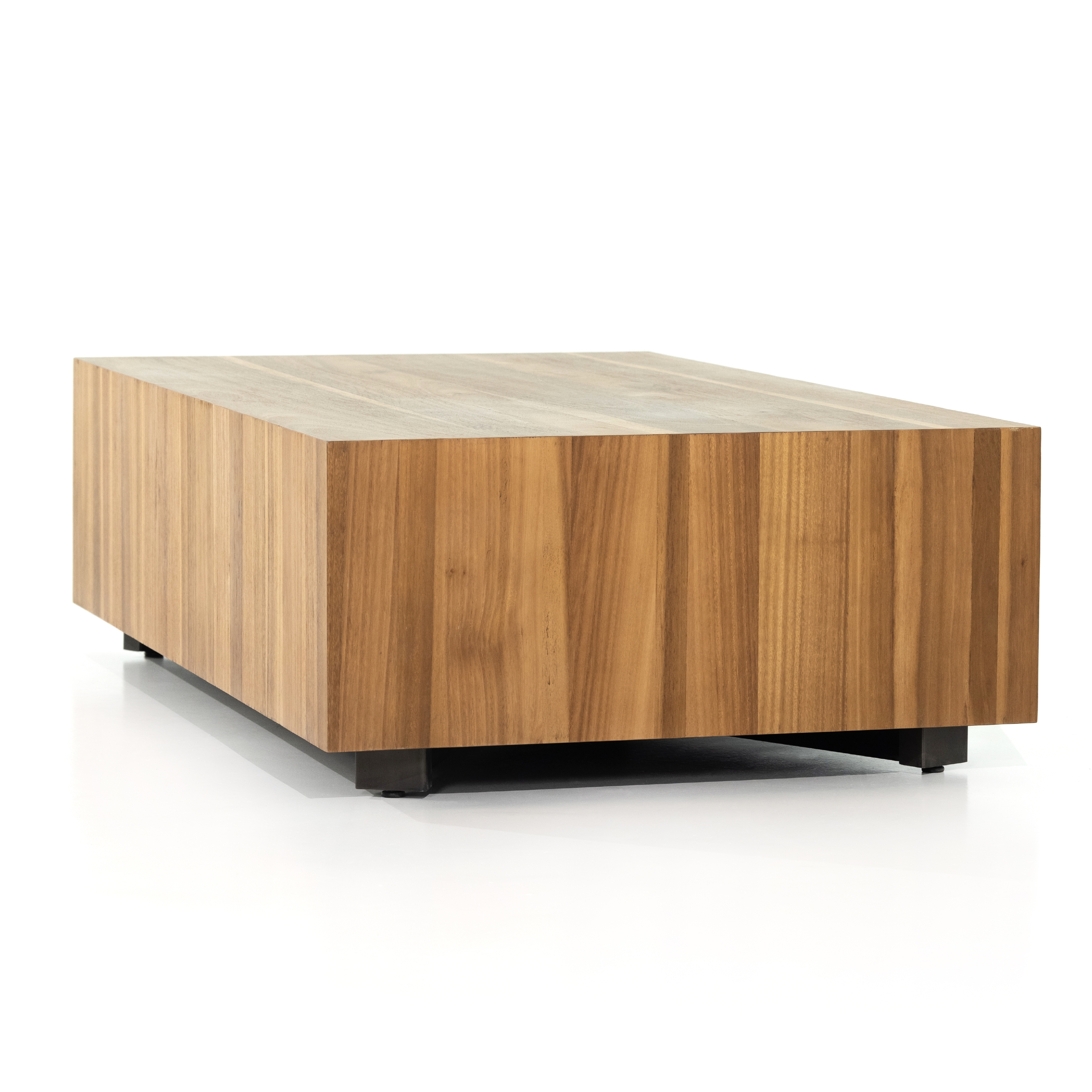 Hudson Rectangle Coffee Table - Natural Yukas - Image 1