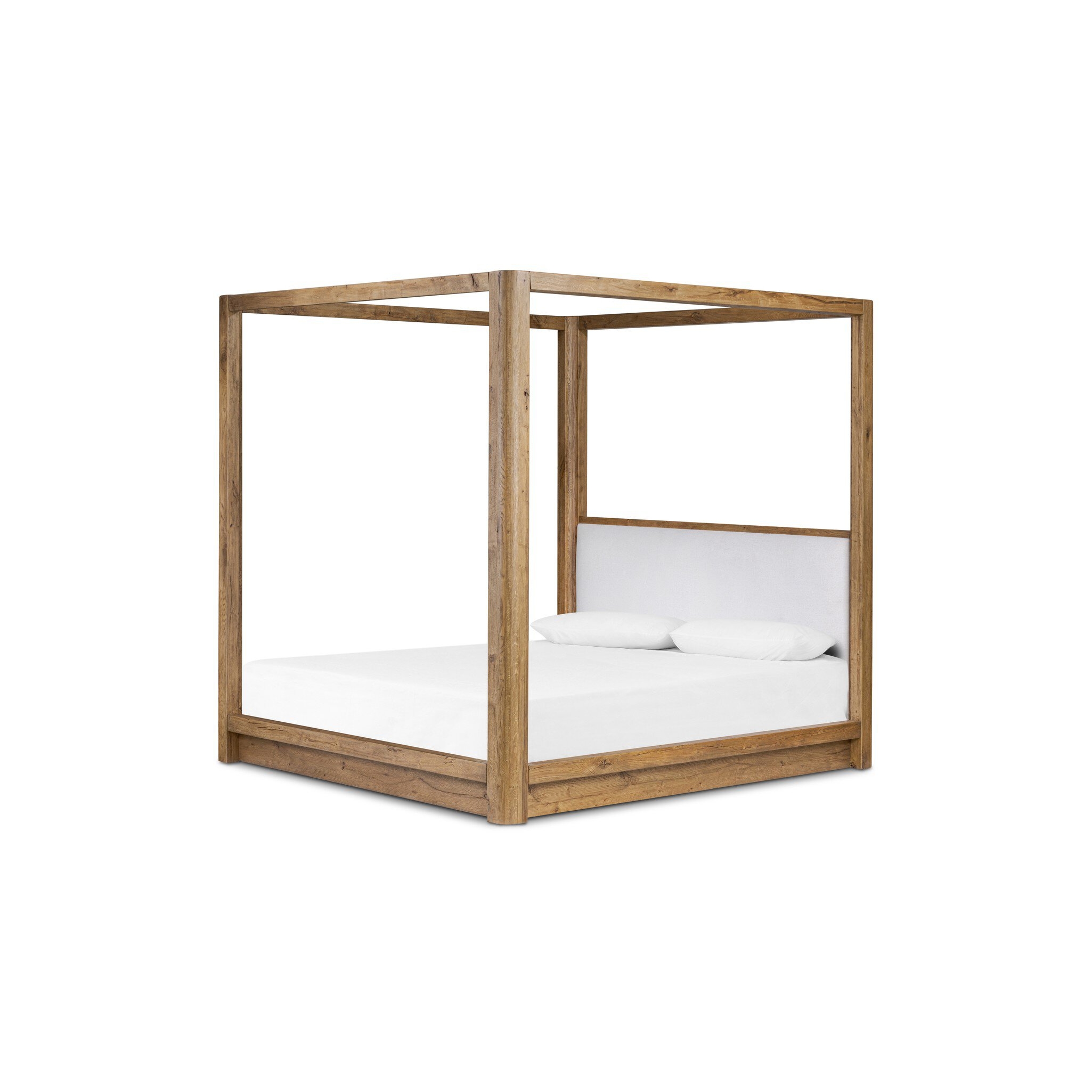 Frederick Canopy Bed - Antwerp Bone - Image 1