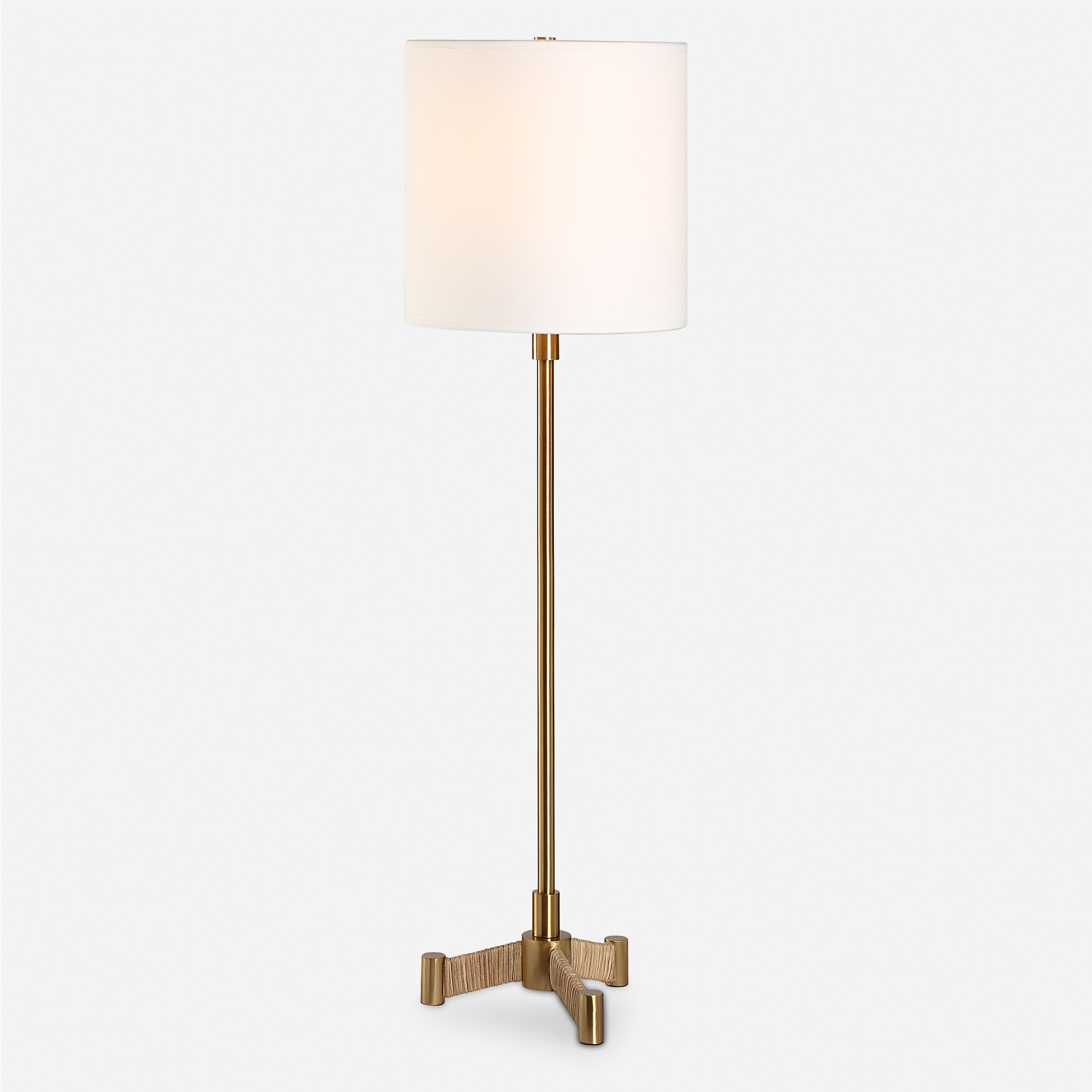 Lautoka Brass Buffet Lamp - Image 0