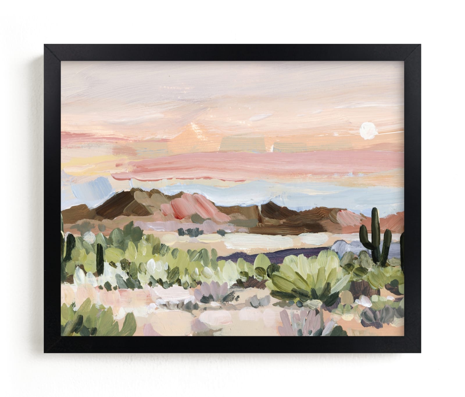 Arizona Desert Sunset Limited Edition Fine Art Print 2 - Image 0