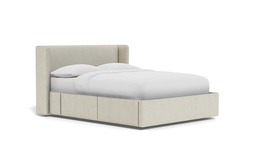 Graham Upholstered Bed with Storage Option - Image 1