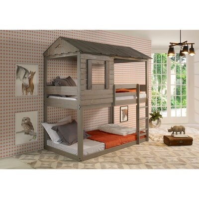 Twin over Twin Bunk Bed - Image 0