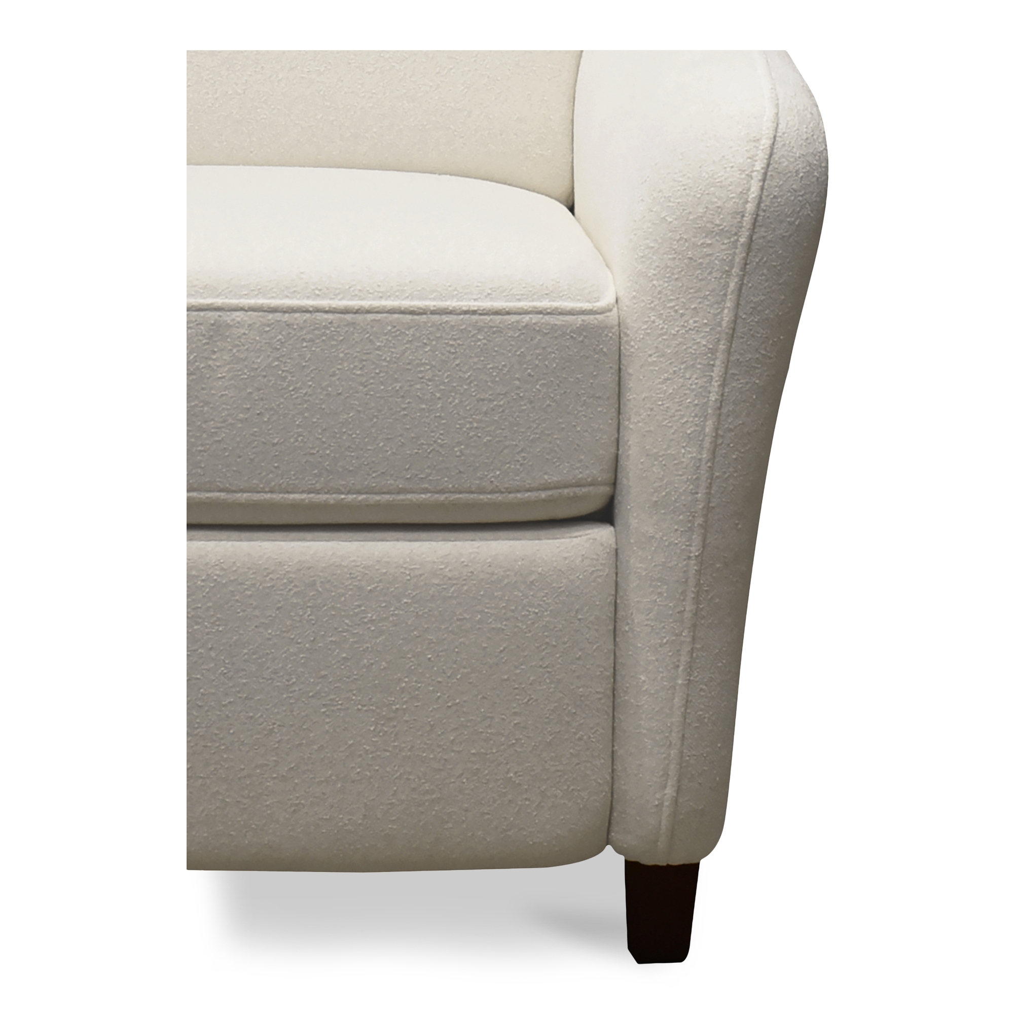 Luna Recliner Chair White - Image 4