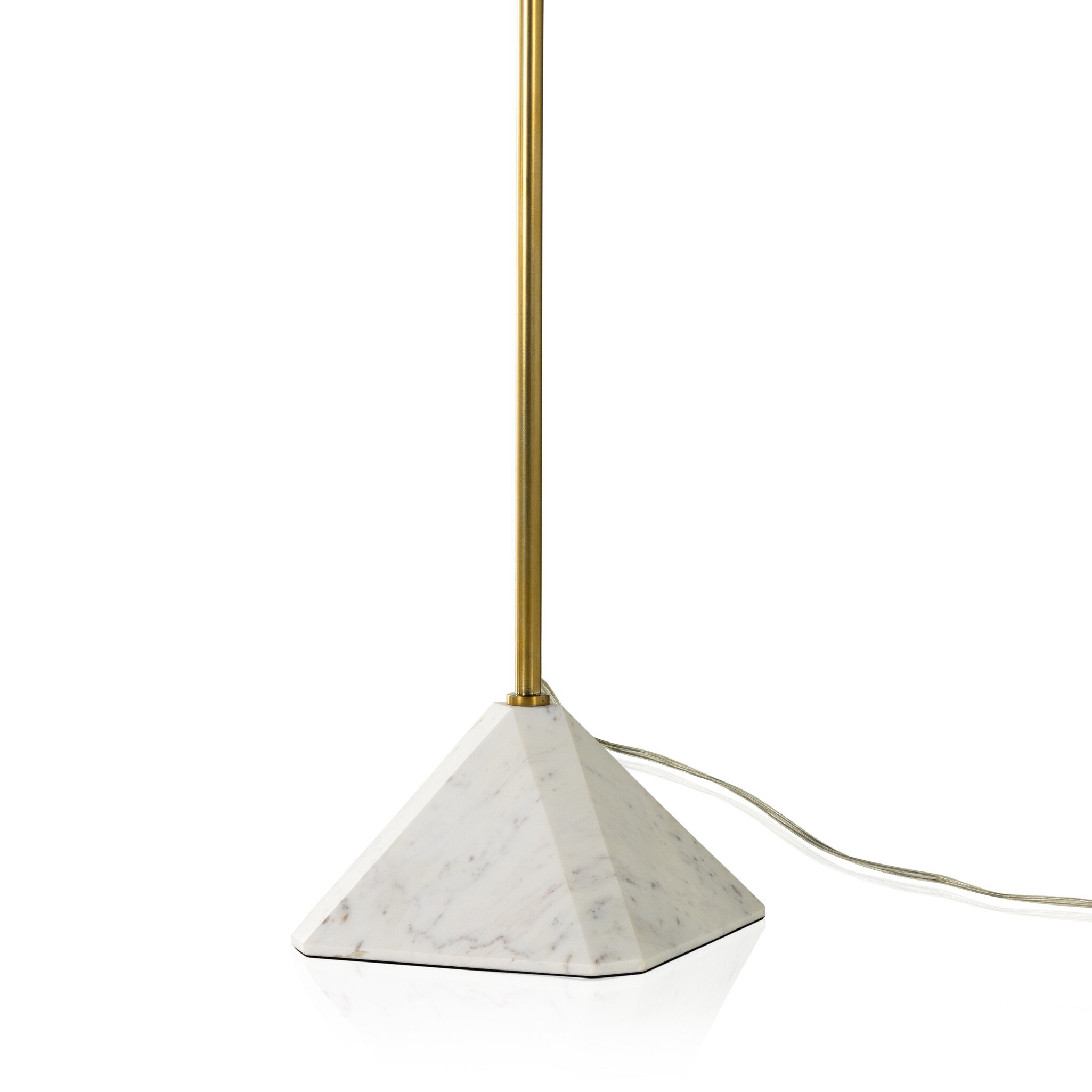 Hartford Floor Lamp - White Marble - Image 7