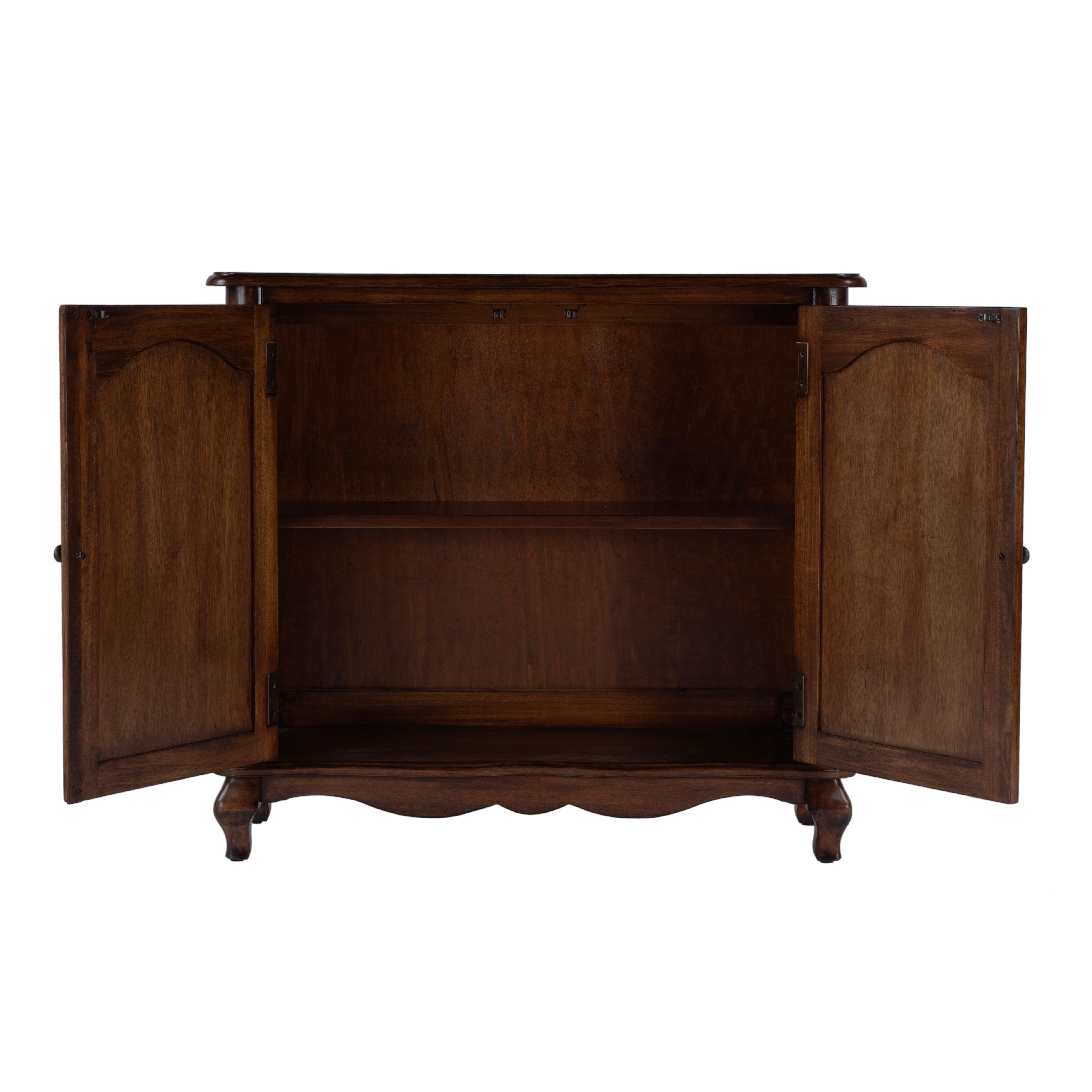 Leyden Antique Cherry Cabinet - Image 1