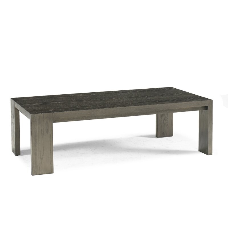 Sherrill Occasional Flint Solid Wood Coffee Table - Image 0