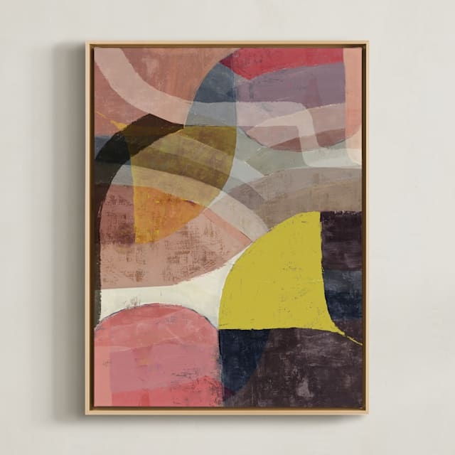 Composition On Color And Texture 2 Limited Edition Fine Art Print 2 - Image 0