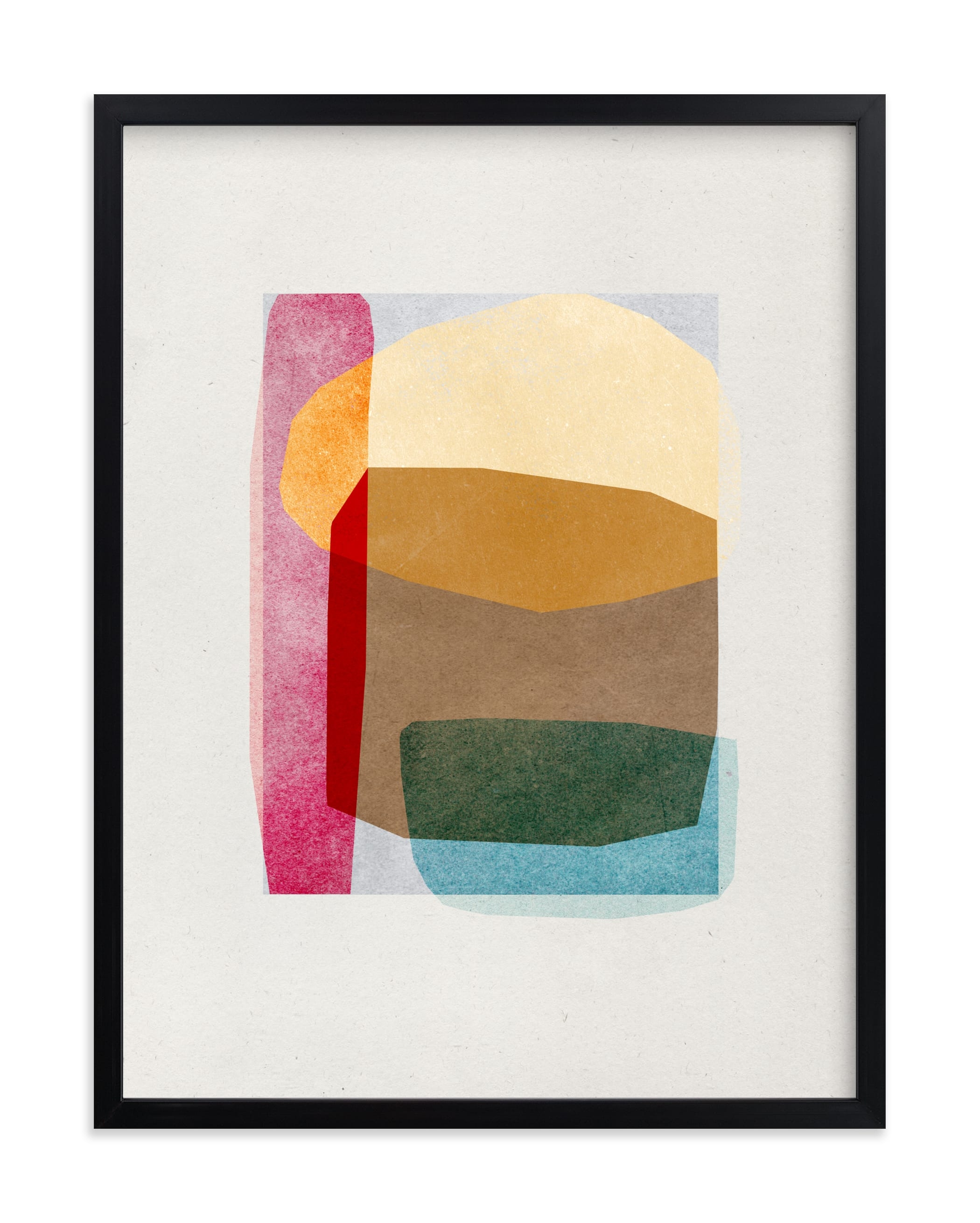 Sheer Shapes Open Edition Fine Art Print - Image 0