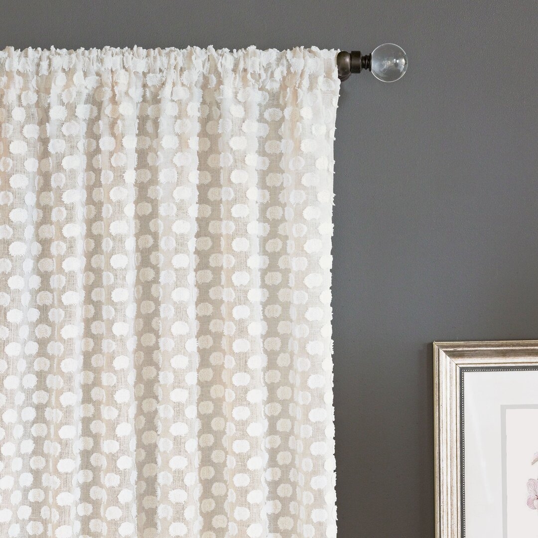 Eastern Accents Felicity Fil Coupe Curtain Panel - Image 0