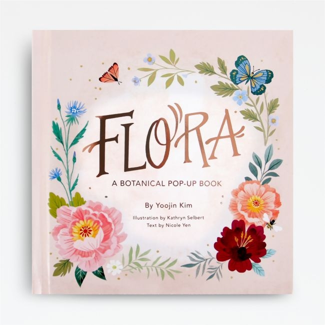 Flora Botanical Pop-Up Kids Book by Yoojin Kim and Nicole Yen - Image 0