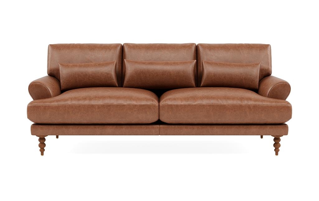 Maxwell Leather Loveseat by Apartment Therapy - Image 0
